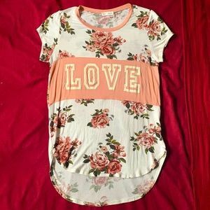 Flower love blouse by sweet rain